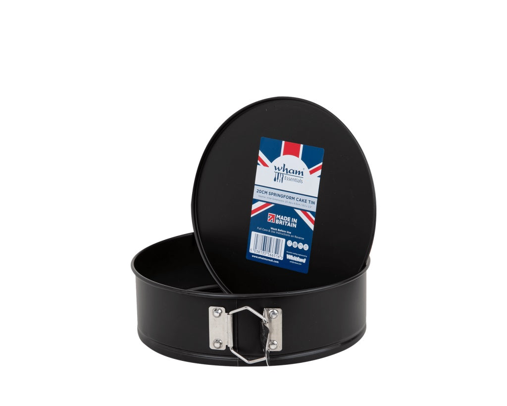 Wham Essentials 20cm Springform Cake Tin Black Wham Essentials 20cm Springform Cake Tin Black
